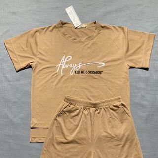 Sét bộ nữ ,đồ bộ đùi nữ thun coton sufa,áo lệch tà ,thời trang xuân hè BĐ03-CÀ PHÊ