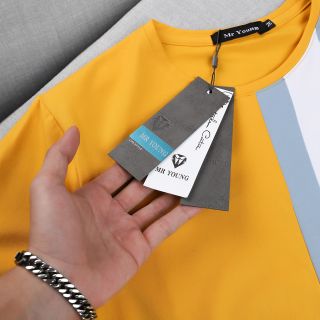 ÁO THUN NAM COTTON CAO CẤP PHỐI ĐẸP