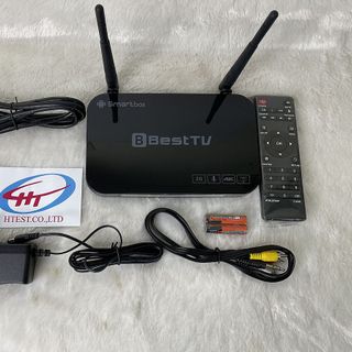 Android Tivi Box Best TV G9 (Ram 2G Rom 8G),hệ điều hành 7.1 xem chường trình truyền hình và giải trí Youtube thỏa thích. giá sỉ