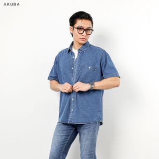 ÁO SƠ MI TAY NGẮN AKUBA 02D0229