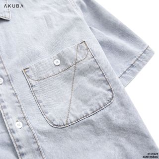 ÁO SƠ MI TAY NGẮN AKUBA 02D0229