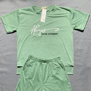 Sét bộ nữ ,đồ bộ đùi nữ thun coton sufa,áo lệch tà ,thời trang xuân hè BĐ03-XANH KÉT