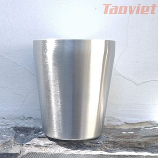 Ly Inox không gỉ hai lớp dung tích 300ml Ly uống nước uống cà phê