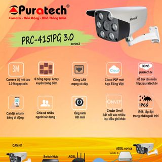 Hãng camera Puratech cần tìm đại lý, cửa hàng, kỹ thuật phân phối dòng camera quan sát, dây cáp đồng nguyên chất