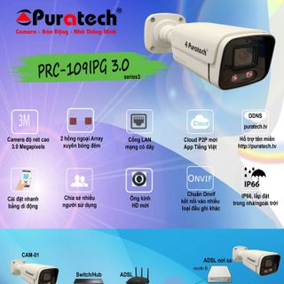 Hãng camera Puratech cần tìm đại lý, cửa hàng, kỹ thuật phân phối dòng camera quan sát, dây cáp đồng nguyên chất