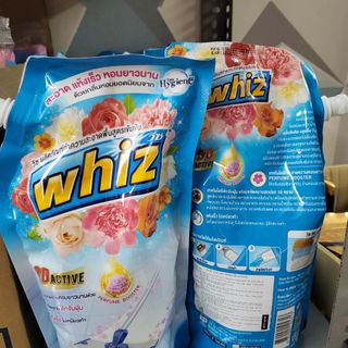 Lau sàn túi whiz xanh 800ml