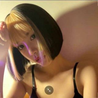 Tóc nữ nguyên bộ vic cup ngắn mái vàng