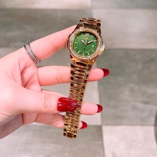 Đồng hồ pateck philippe01 viền đá nữ