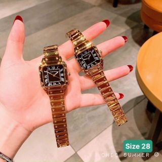 ĐỒNG HỒ CARRTlER COUPLE MẶT VUÔNG