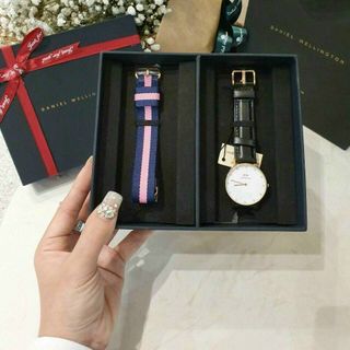 SET ĐỒNG HỒ D W KÈM DÂY NATO CAO CẤP