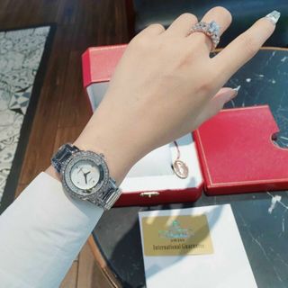 ĐỒNG HỒ CHANE ĐÁ RƠI NỮ XINH