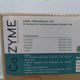 CO ZYME - NGUYÊN LIỆU THỦY SẢN ENZYME TIÊU HÓA CAO CẤP