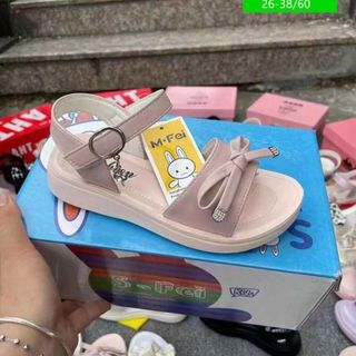 Sandal trẻ em đính nơ sỉ giá xưởng
