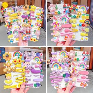 Kẹp tóc hình hoa cầu vồng