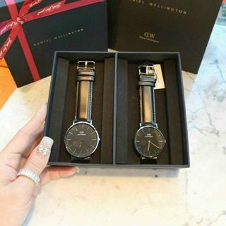 SET ĐỒNG HỒ D W COUPLE DA CAO CẤP HOT