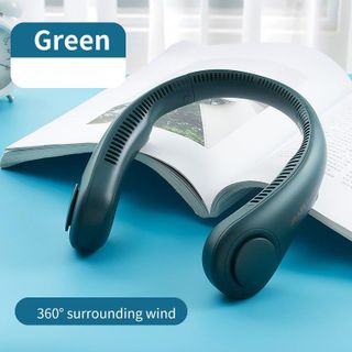 Quạt Điều Hòa Không Cánh Đeo Cổ Mini Sạc USB Tiện Dụng