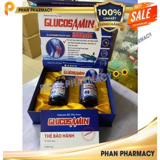 Viên Uống Sụn Vi Cá Mập Sukumin Bil- Flex Care Glucosamin - Phan Pharmacy- Giảm đau nhức xương khớp (Hộp 2 lọ x30v)