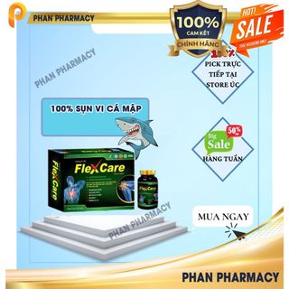 Viên Uống Sụn Vi Cá Mập Sukumin Bil- Flex Care Glucosamin - Phan Pharmacy- Giảm đau nhức xương khớp (Hộp 2 lọ x 30 viên) giá sỉ