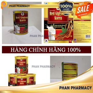 Sữa Bột Hồng Sâm Baby Red Gingseng Korea Phan Pharmacy -Giúp Tăng Cường Khả Năng Miễn Dịch, Nâng Cao Sức Khỏe Hôp 400g .