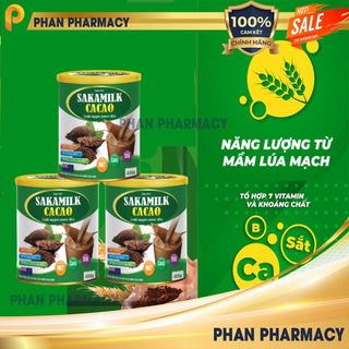 Sữa Sakamilk Cacao -Phan Pharmacy thơm lừng Cacao -Bổ Sung Dưỡng Chất - Phát triển chiều cao ...........................