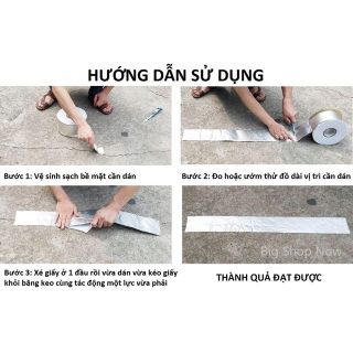 BĂNG KEO SIÊU DÍNH ĐA NĂNG, KEO DÁN CHỐNG THẤM SIÊU DÍNH DÁN MỌI BỀ MẶT CUỘN DÀI 5M