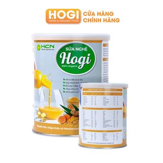 Sữa nghệ Hogi 400g nguyên chất chính hãng tăng cường sức khỏe cải thiện làn da tăng cường miễn dịch chống lão hóa SN02 giá sỉ