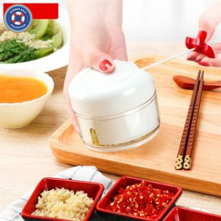 Dụng cụ xay tỏi ớt cầm tay đa năng thế hệ mới, kéo tay đa năng tiện dụng mẫu mới