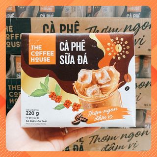 Hộp cà phê sữa đá The Coffee House hòa tan 3in1 - 10 gói x 220gr giá sỉ