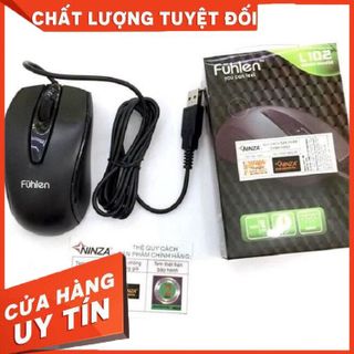 Chuột Fulen L102 USB Chính Hãng NINZA CÓ TEM CHỐNG HÀNG GIẢ
