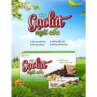 Thùng 1kg KẸO GẠO LỨT NGŨ CỐC HOGI