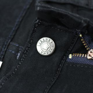 Dài jeans nam co giãn full đen vải xịn