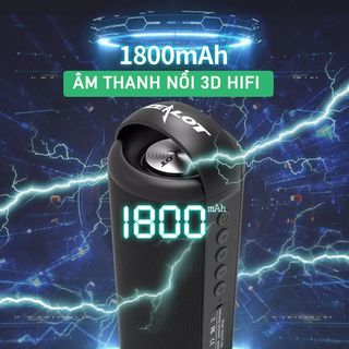 Loa Bluetooth, hỗ trợ thẻ nhớ, USB, cổng AUX chống nước, bụi IPX6 - Thương Hiệu Zealot S36
