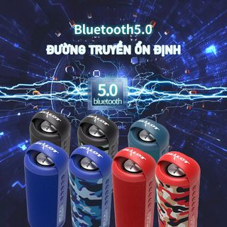 Loa Bluetooth, hỗ trợ thẻ nhớ, USB, cổng AUX chống nước, bụi IPX6 - Thương Hiệu Zealot S36