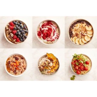 Bát gáo dừa, muỗng gỗ dừa bóng tròn đen đựng ngũ cốc granola, kem, mỹ phẩm, bé ăn dặm Unni