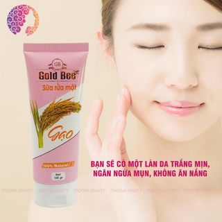 Sữa rửa mặt GẠO Gold Bee