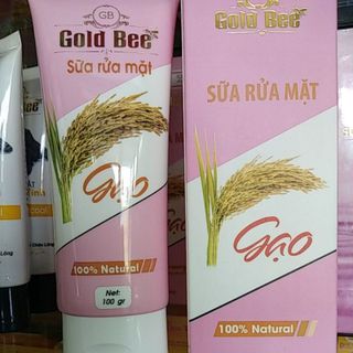 Sữa rửa mặt GẠO Gold Bee