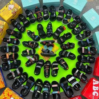 Lô sandal trẻ em/bé trai đi học R006-1060