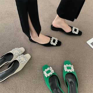 Giày bệt Pháp phong cách cổ điển