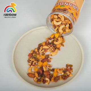 NGŨ CỐC GRANOLA SIÊU HẠT DINH DƯỠNG RAINBOW VỊ Pho Mai - 500g giá sỉ