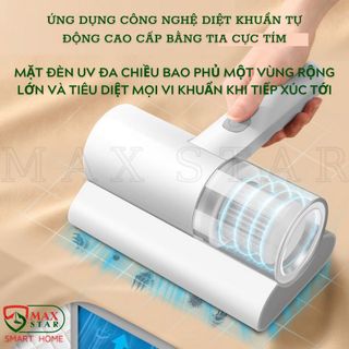 Máy Hút Bụi Giường Nệm Diệt Khuẩn 99% Bằng Tia UV Máy Hút Bụi Mini Tích Điện Cầm Tay giá sỉ