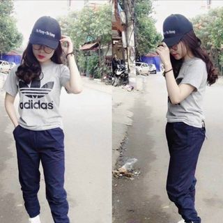 Quần jocker kaki dây kéo gót chất kaki mềm