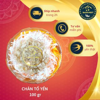 CHÂN TỔ YẾN TINH CHẾ RÚT LÔNG - 100GR giá sỉ