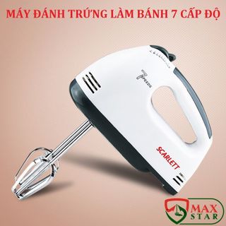 Máy đánh trứng, cafe, làm bánh 7 tốc độ hàng chính hãng SCARLETT giá sỉ