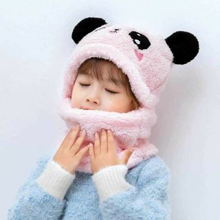 Mũ Len Chất Liệu Lông Cừu Cho Bé Trai Bé Gái Mùa Đông Dễ Thương