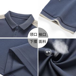 Áo polo nam mùa hè mát mẻ, phong cách thoải mái năng động