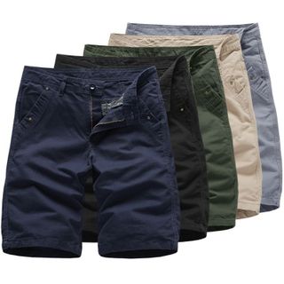 Quần short kaki nam ngắn màu trầm lịch lãm, trẻ trung, chất liệu kaki nhung cao cấp