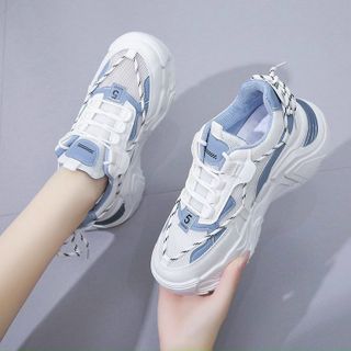 Giày thể thao nữ phối 2 màu R006-1084