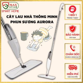 Cây lau nhà thông minh phun sương AURORA lau dọn dễ dàng 3 trong 1 đầu xoay giá sỉ