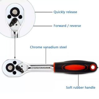 Bộ dụng cụ mở bulong ốc vít đa năng 46 chi tiết thép Không han gỉ chính hãng Nhật Bản