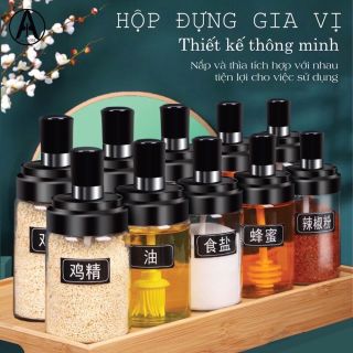 Lọ đựng gia vịThuỷ tinh có muốn 250ml giá sỉ